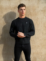 Stanton Knit Jumper - Charcoal