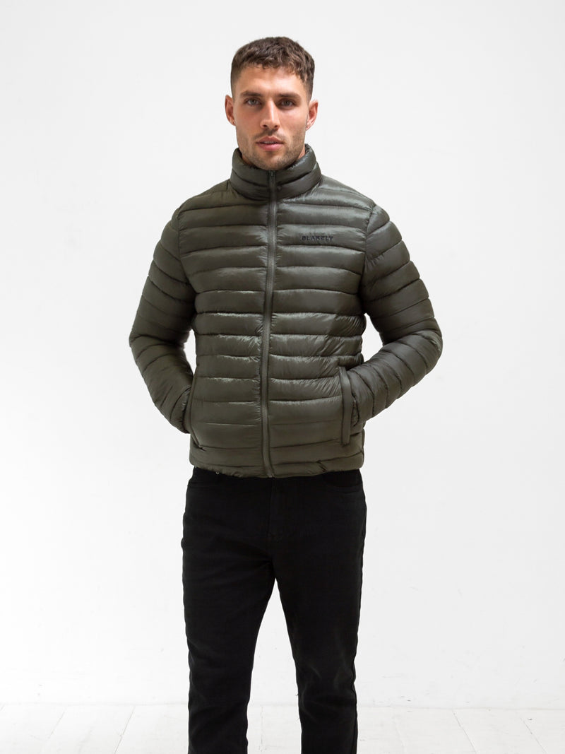 Lucas Lightweight Puffer Jacket - Dark Green