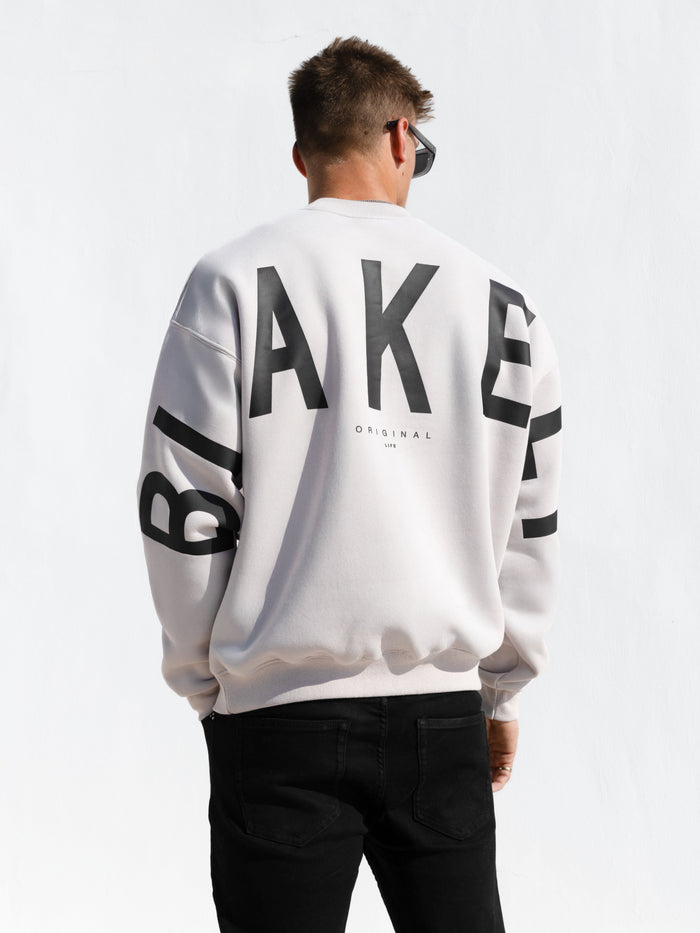 Idris Oversized Jumper - Stone
