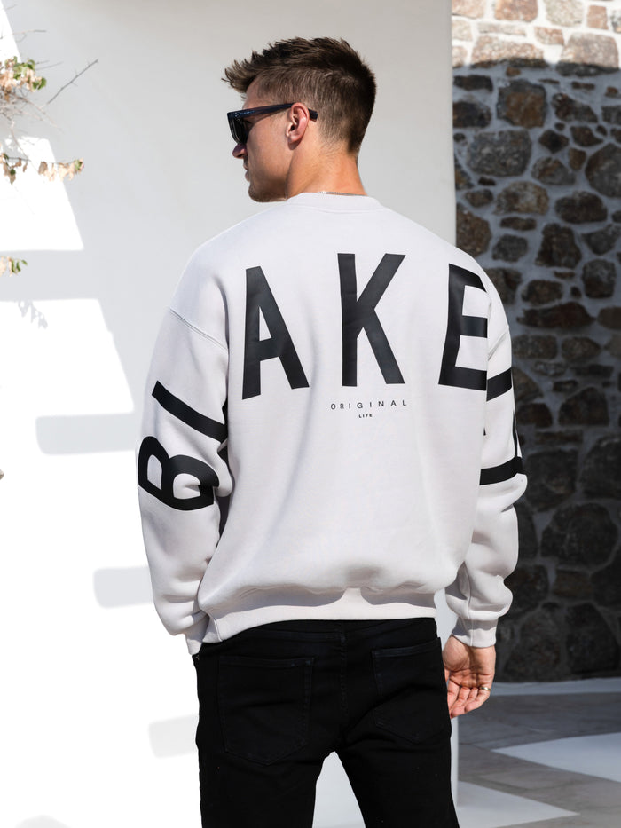 Idris Oversized Jumper - Stone