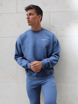 Universal Relaxed Jumper - Mid Indigo