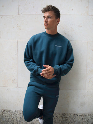 Universal Relaxed Jumper - Teal Green