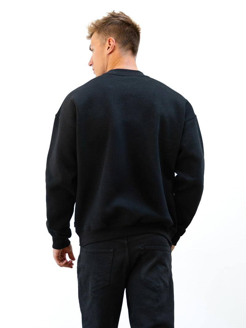 Sami Relaxed Jumper - Black