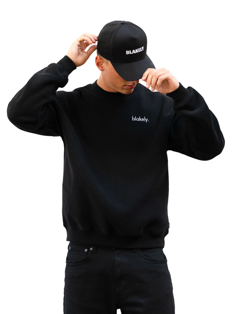 Sami Relaxed Jumper - Black