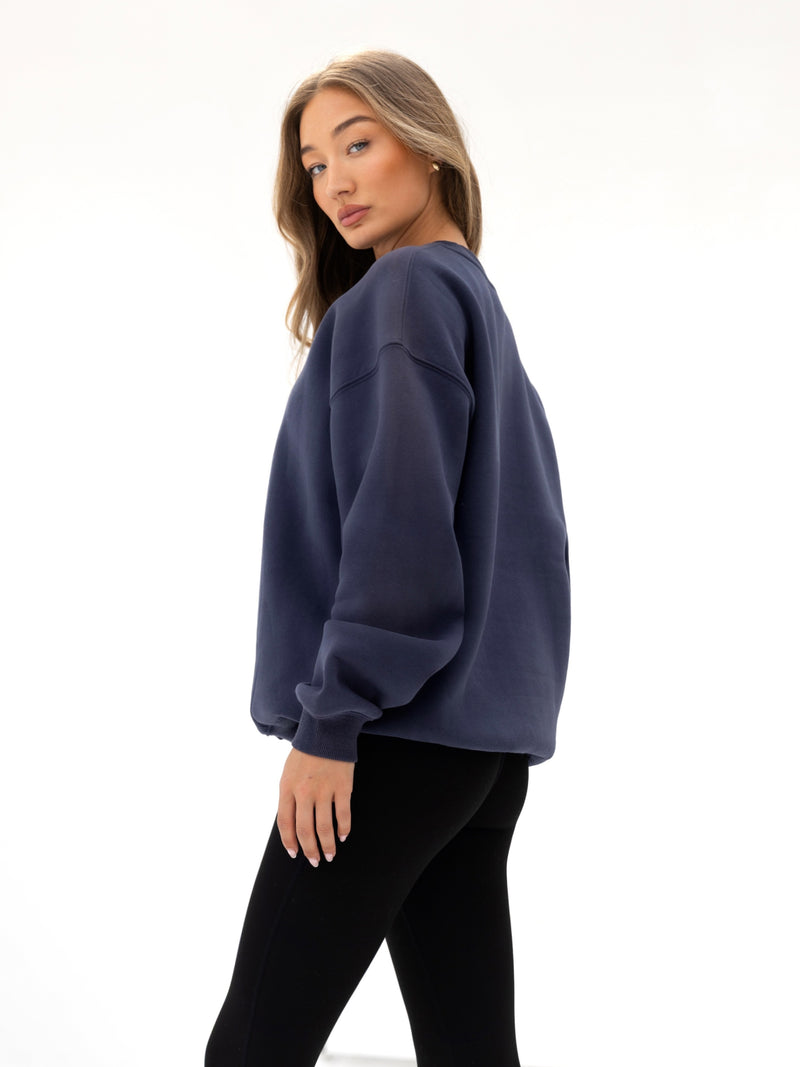 Sami Oversized Jumper - True Navy