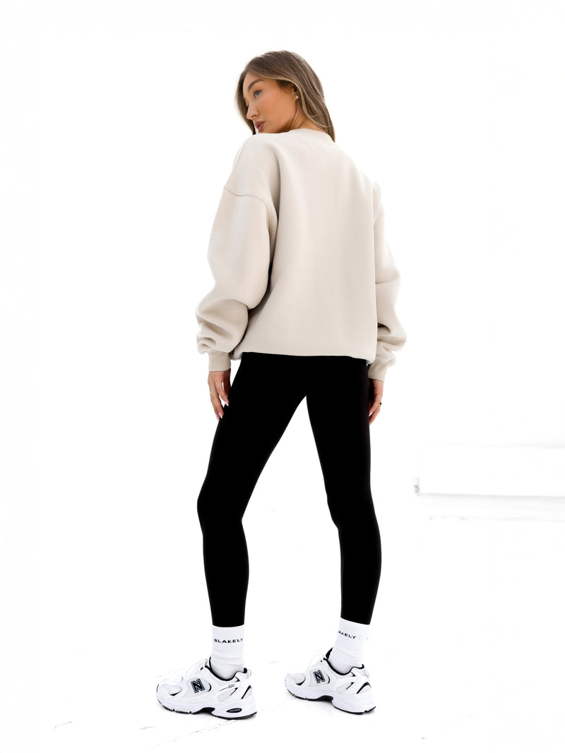 Madison Oversized Jumper - Dune