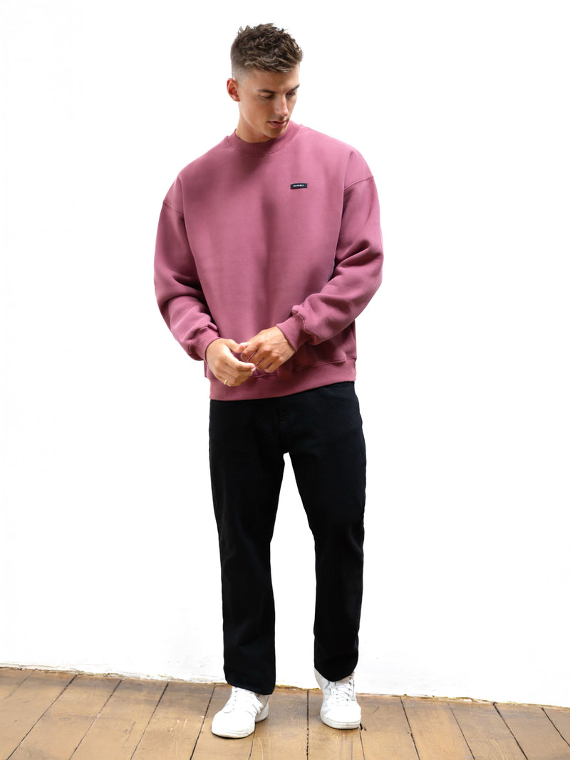 Otis Relaxed Jumper - Terracotta