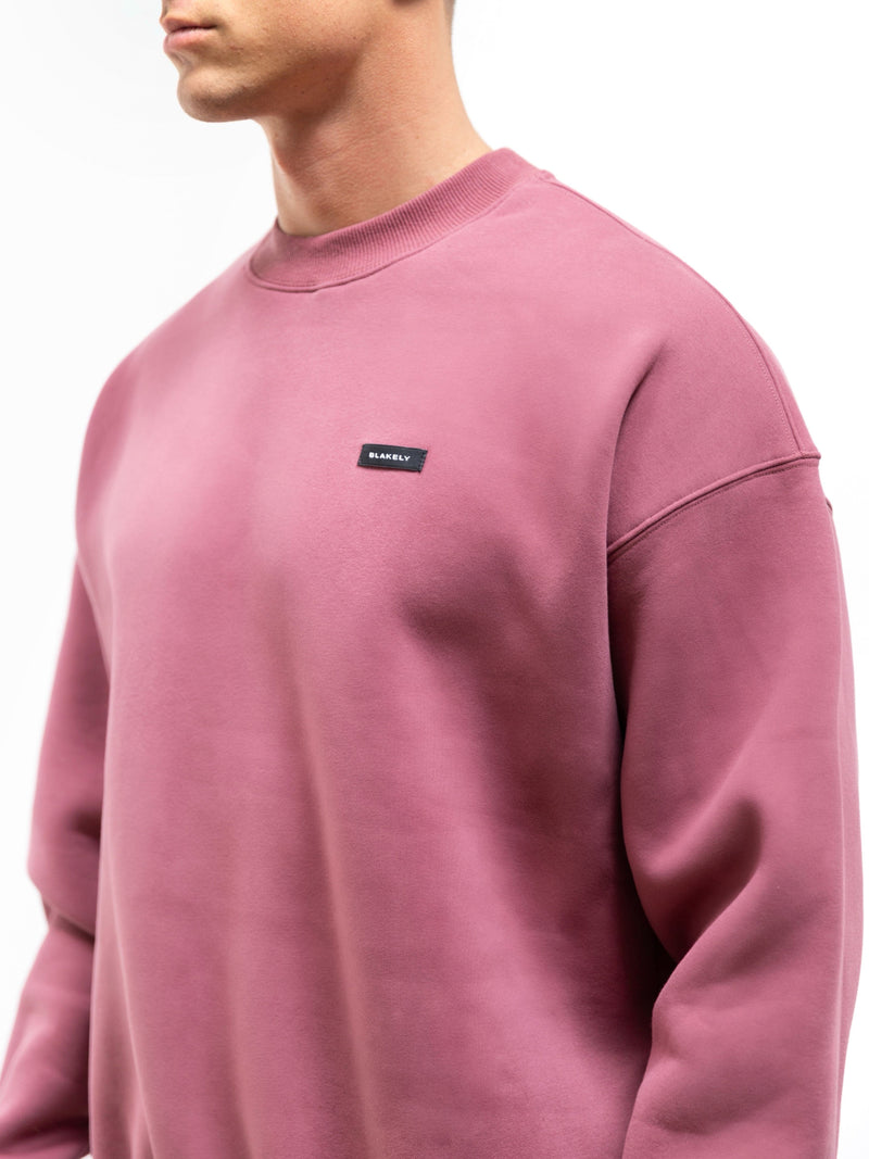Otis Relaxed Jumper - Terracotta