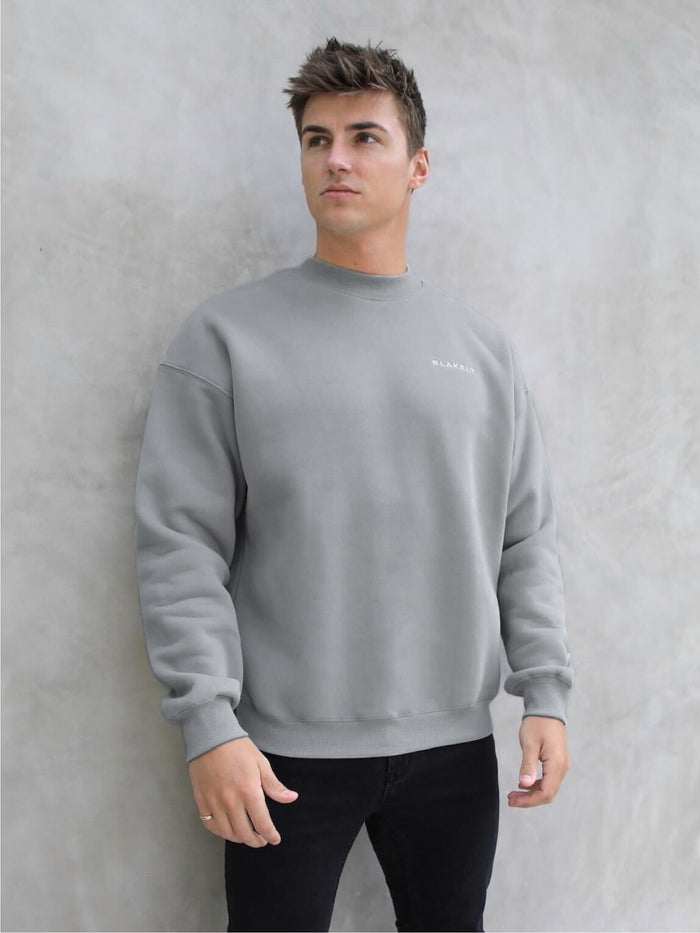 Series Relaxed Jumper - Stone Grey