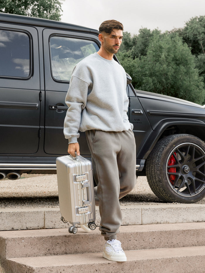 Blakely Basic Relaxed Jumper - Marl Grey