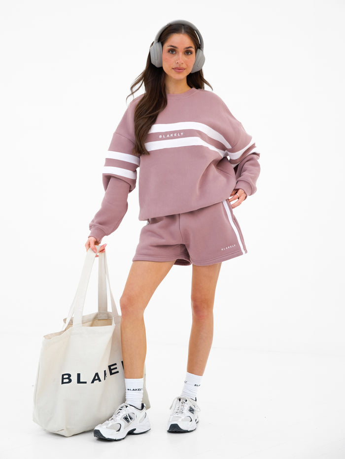 Amber Oversized Jumper - Dusty Pink