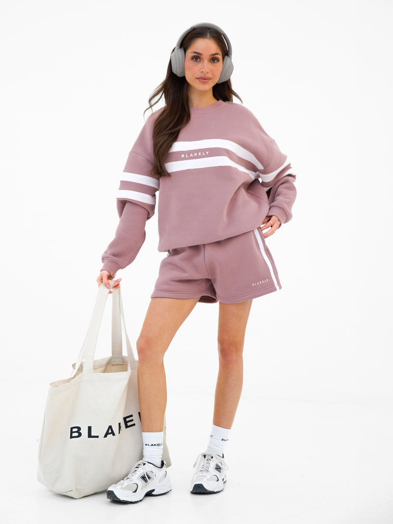 Amber Oversized Jumper - Dusty Pink