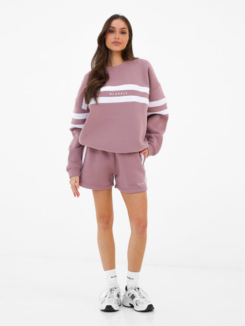 Amber Oversized Jumper - Dusty Pink