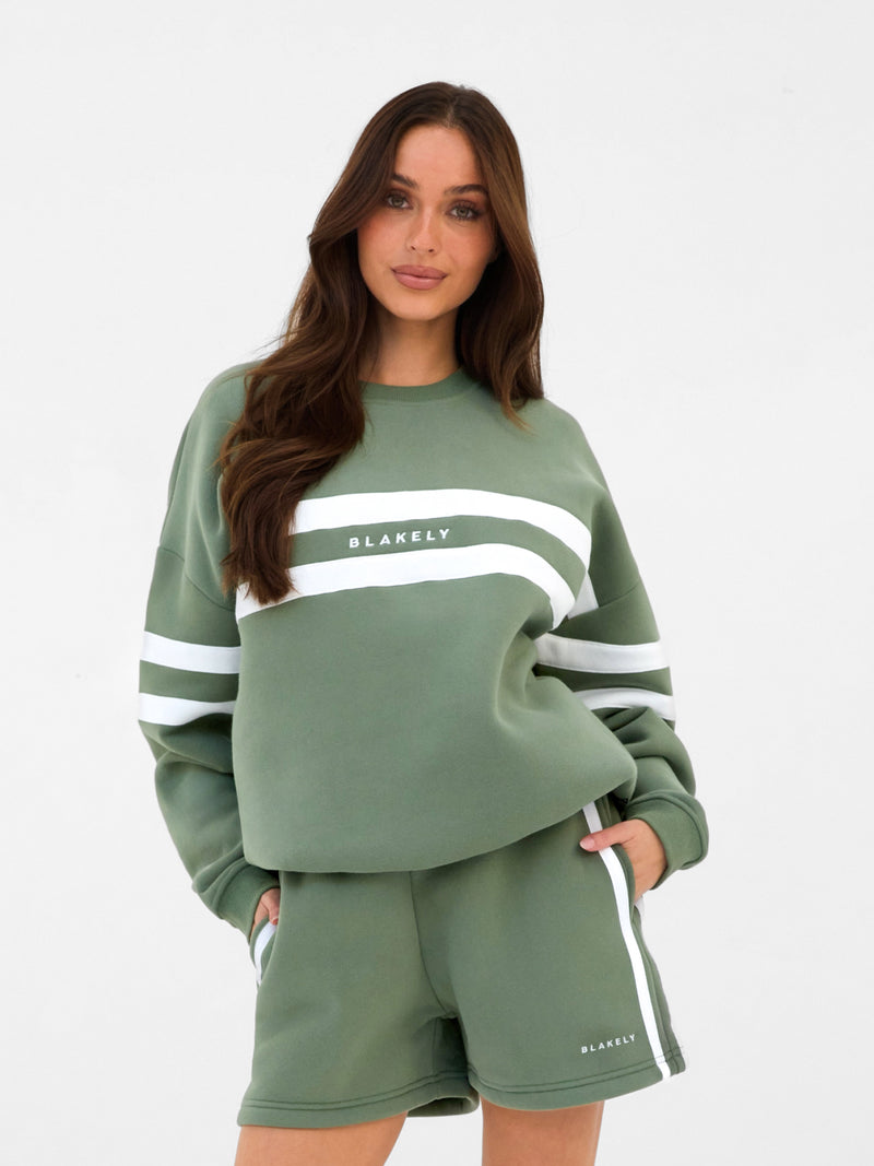 Amber Oversized Jumper - Green