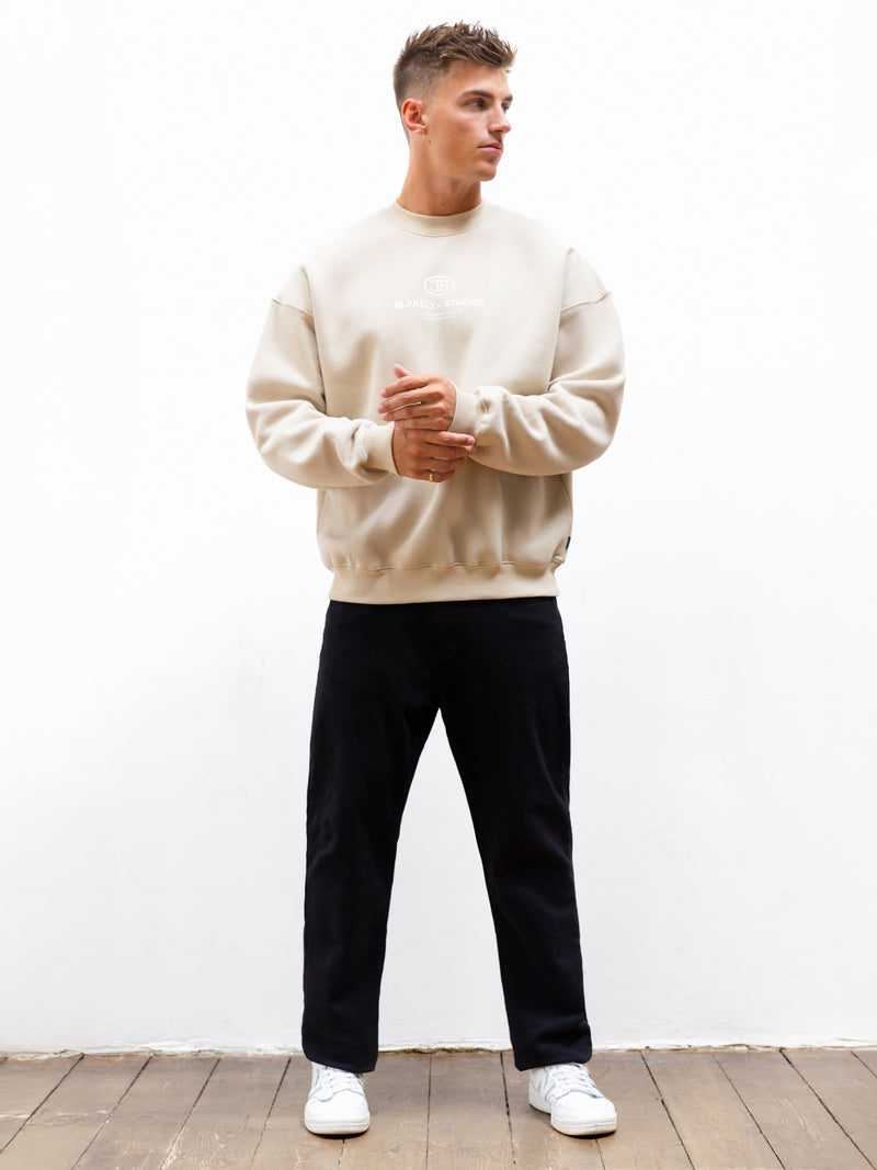 Mercer Relaxed Jumper - Dune