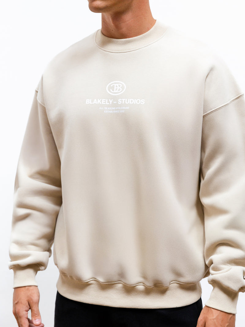 Mercer Relaxed Jumper - Dune