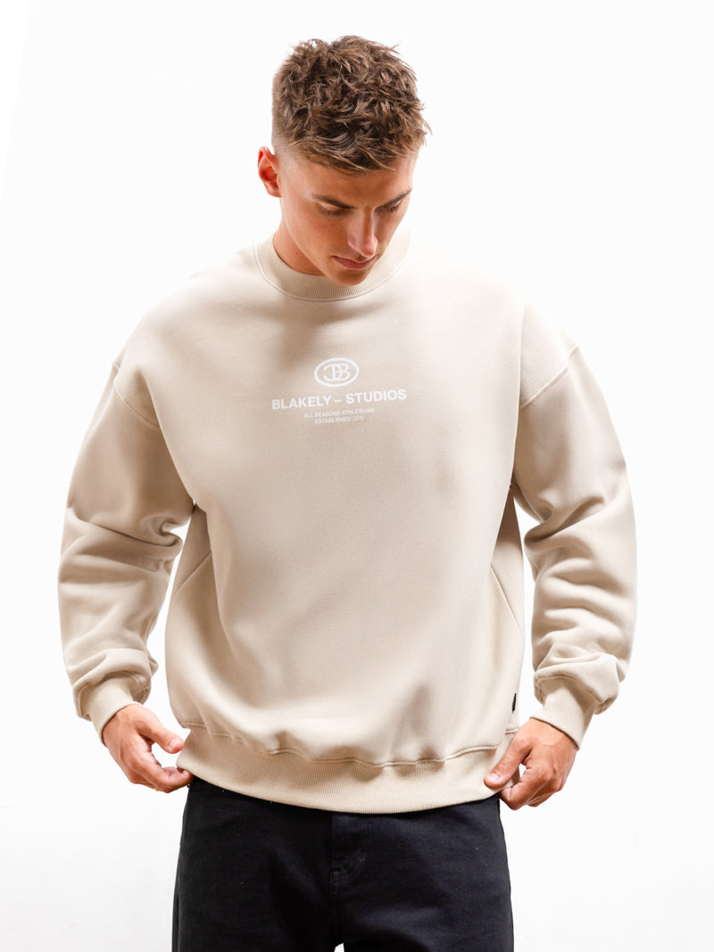 Mercer Relaxed Jumper - Dune