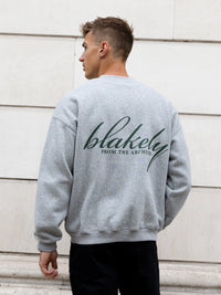 Austin Relaxed Jumper - Marl Grey