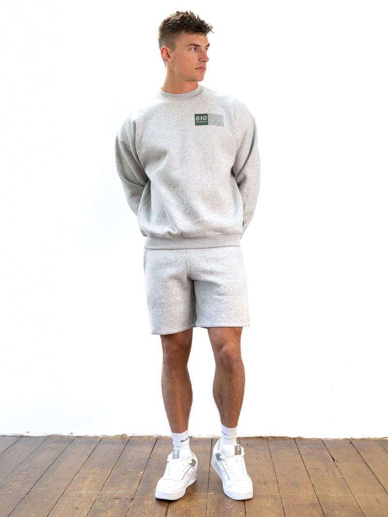 Tribeca 610 Relaxed Jumper - Marl Grey