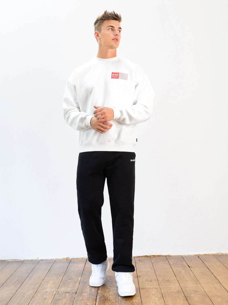 Tribeca 610 Relaxed Jumper - Flat White