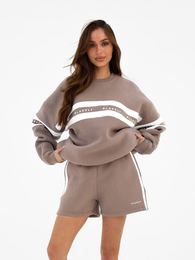 Lily Oversized Jumper - Light Brown