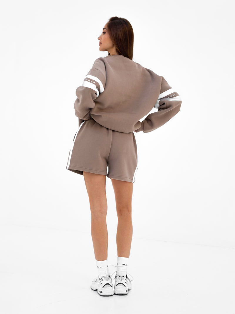 Lily Oversized Jumper - Light Brown