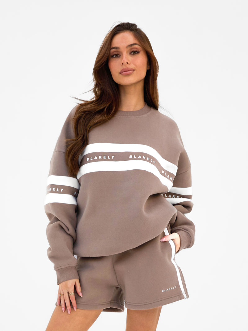 Lily Oversized Jumper - Light Brown