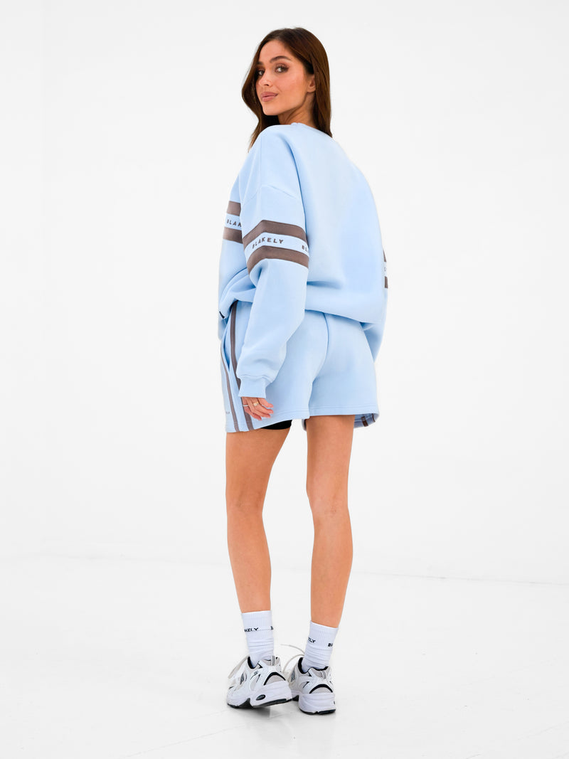 Lily Oversized Jumper - Powder Blue