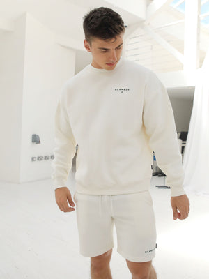 Riviera Initial Jumper - Ivory
