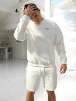 Riviera Initial Jumper - Ivory