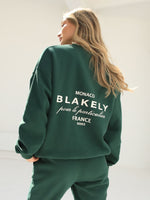 Monaco Women's Jumper - Dark Green
