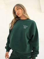 Monaco Women's Jumper - Dark Green