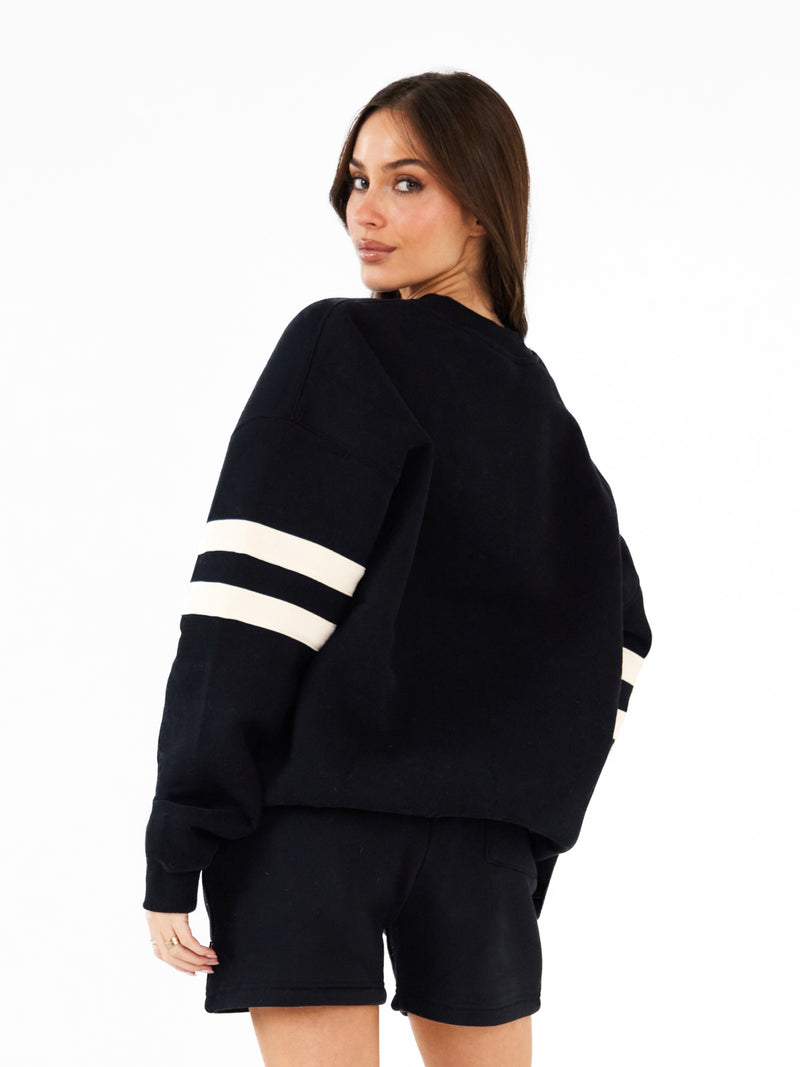 Briston Oversized Jumper - Black