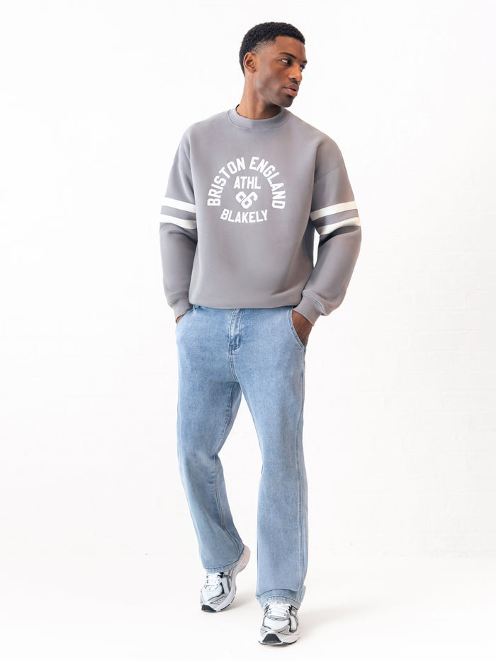 Briston Relaxed Jumper - Smoky Grey