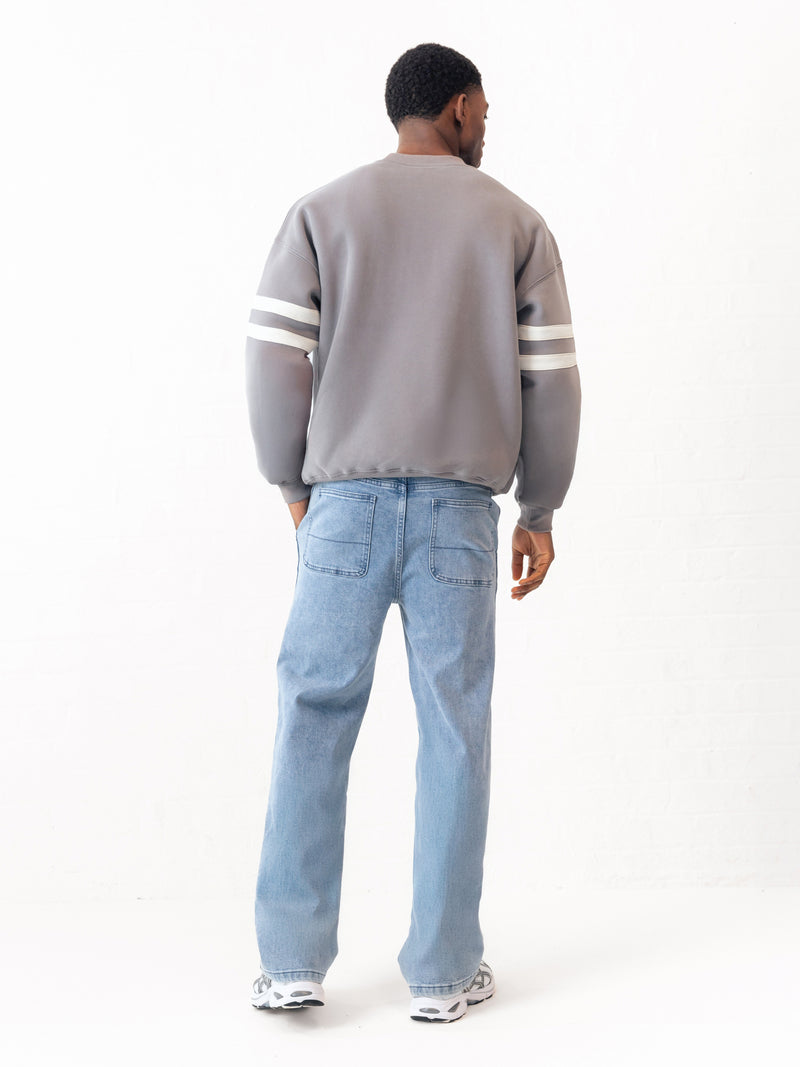 Briston Relaxed Jumper - Smoky Grey