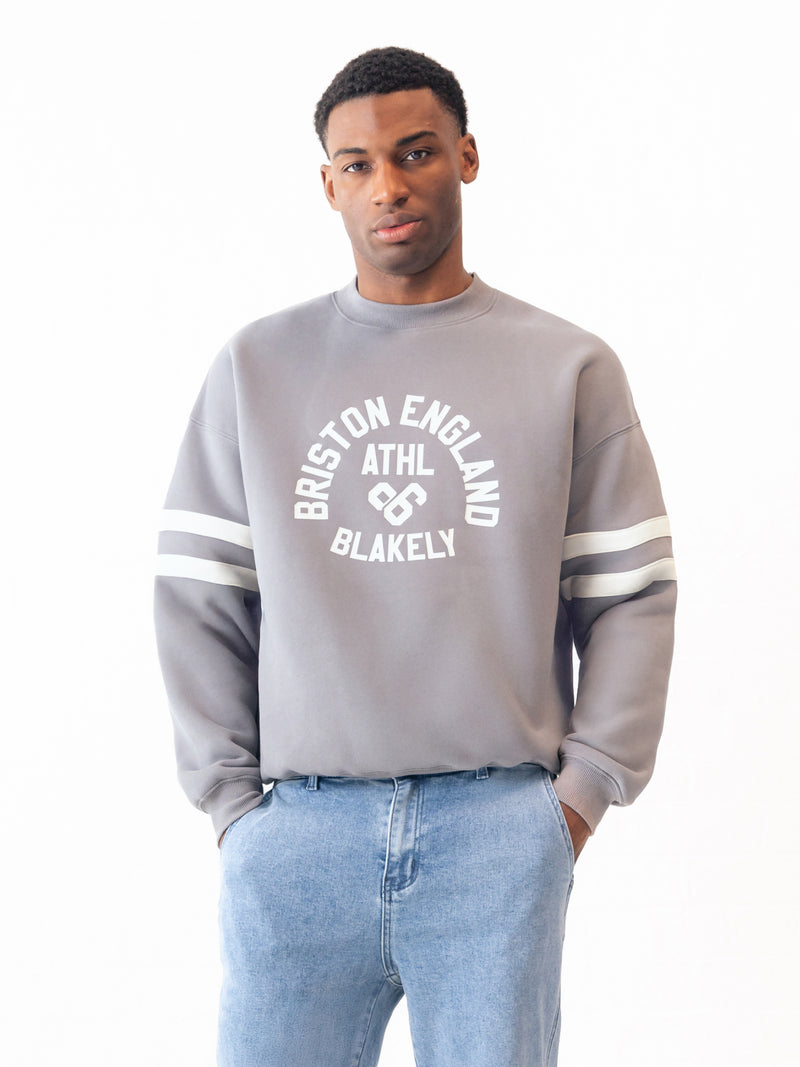 Briston Relaxed Jumper - Smoky Grey