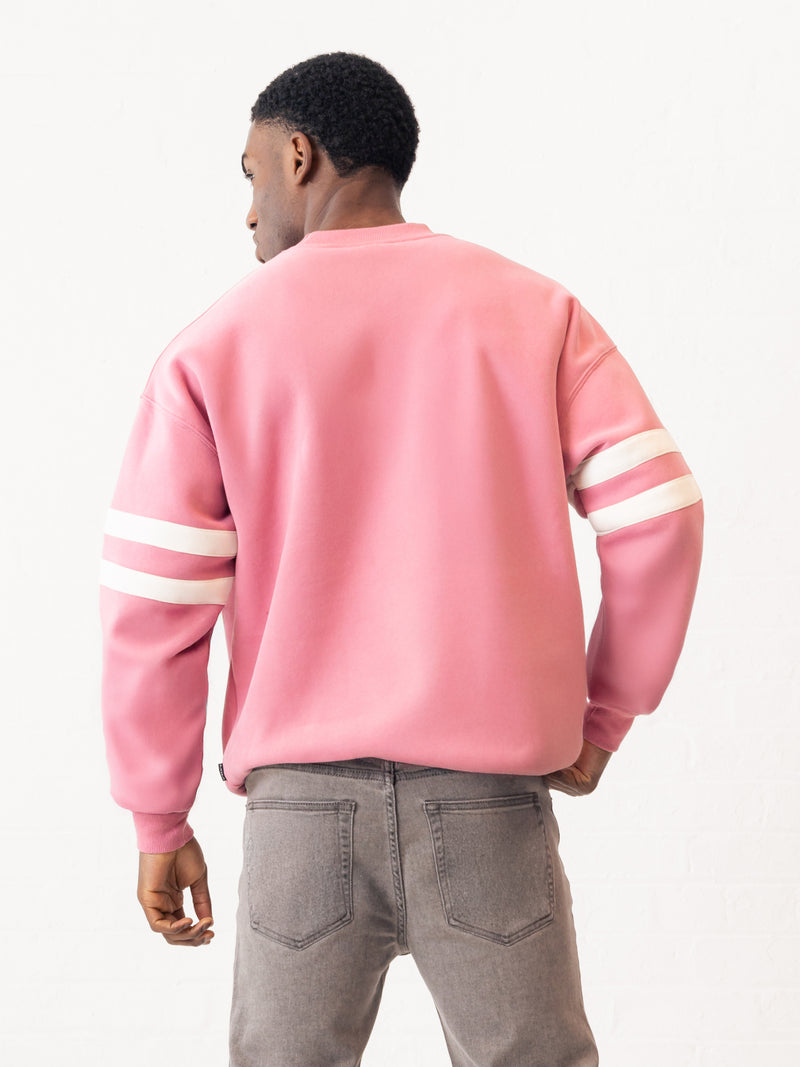 Briston Relaxed Jumper - Warm Pink