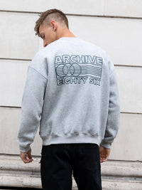 Jordan Relaxed Jumper - Marl Grey