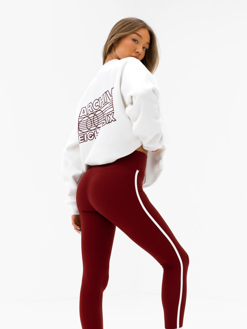 Naomi Oversized Jumper - Flat White