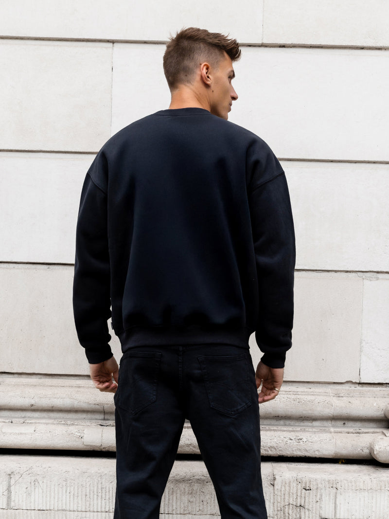 Marlo Relaxed Jumper - Black