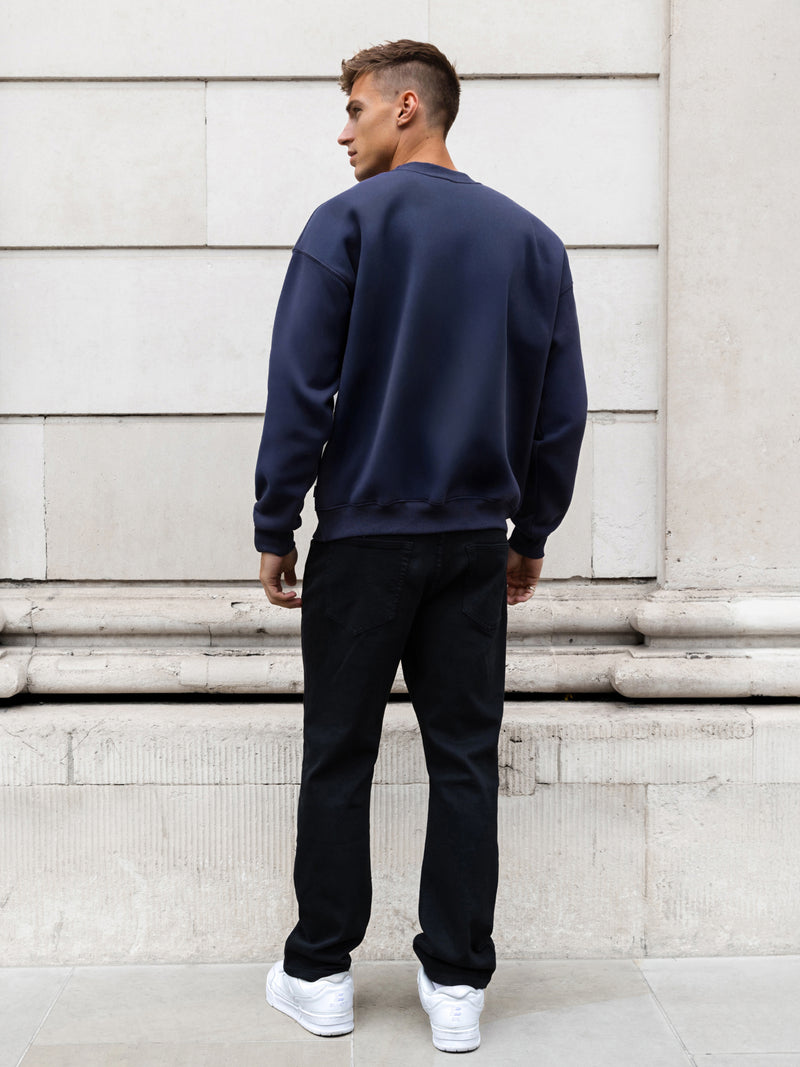 Marlo Relaxed Jumper - True Navy