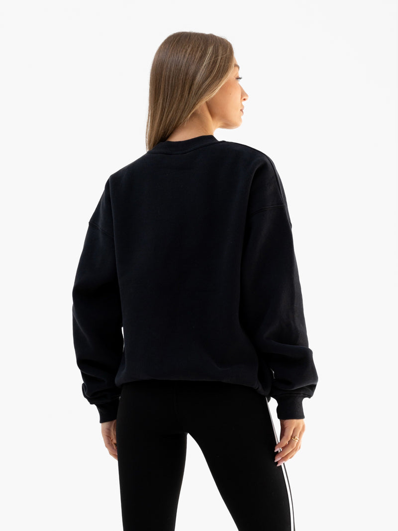 Jada Oversized Jumper - Black