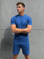 Toulon Textured T-Shirt - Blue