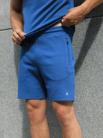 Toulon Textured Shorts - Blue