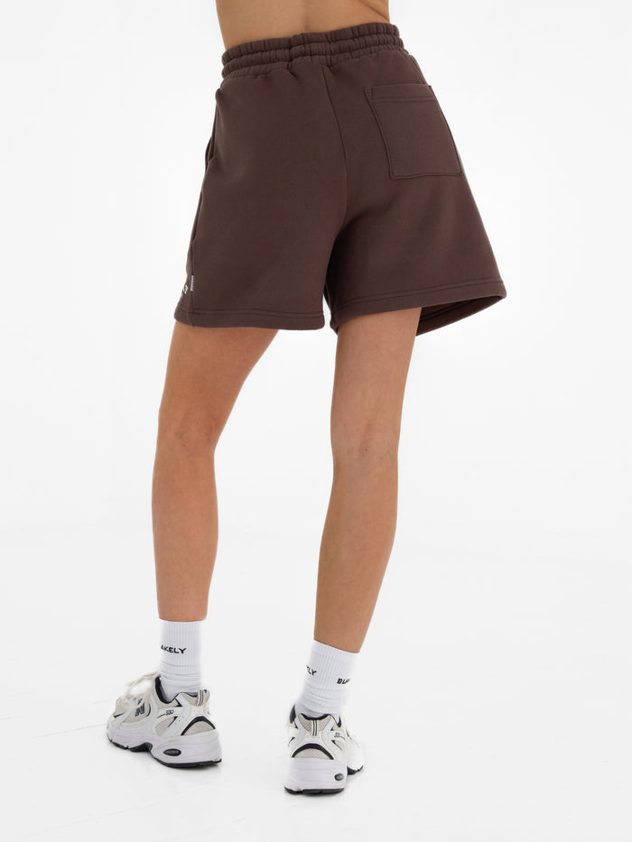 Heritage Jogger Shorts - Dark Chocolate