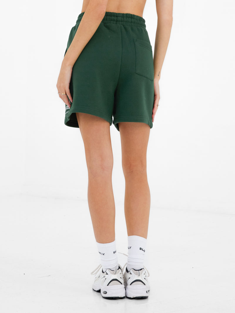 Heritage Jogger Shorts - Deep Green