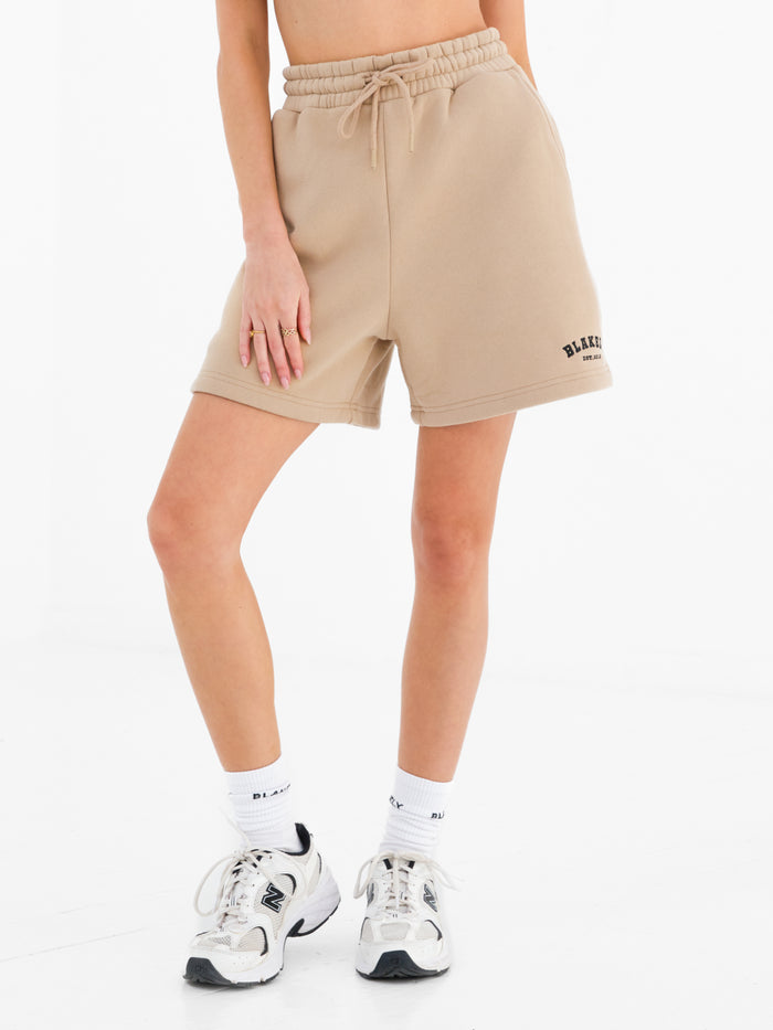 Heritage Jogger Shorts - Tan