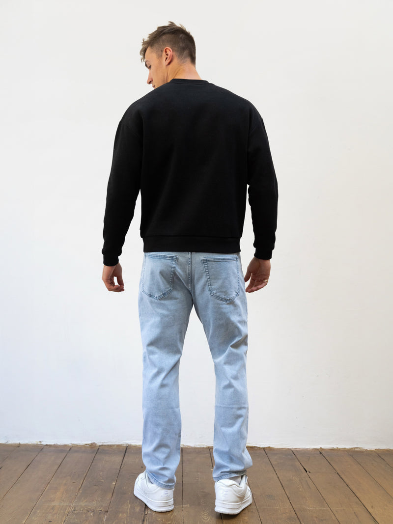 Studio Relaxed Jumper - Black