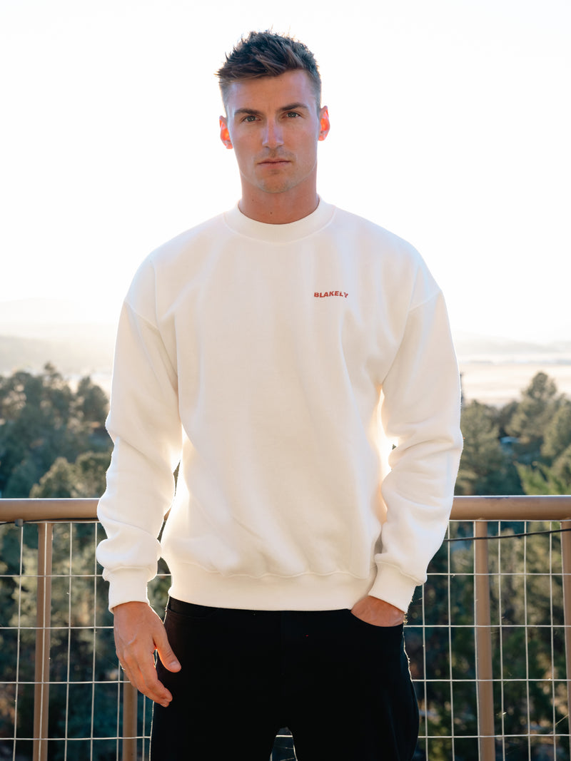 Arlow Altitude Relaxed Jumper - Flat White