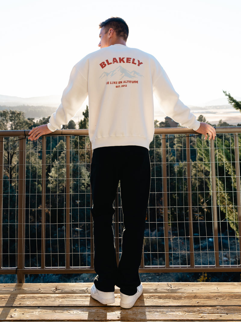 Arlow Altitude Relaxed Jumper - Flat White